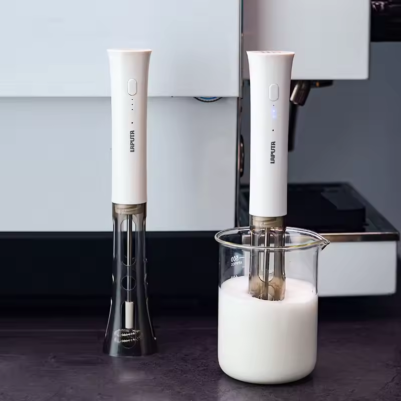 Electric Milk Frother Handheld - Electric Milk Frother Handheld USB Rechargeable